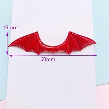 Amazon.co.jp: 15 個 15*60 ミリメートル革悪魔リトルコウモリの