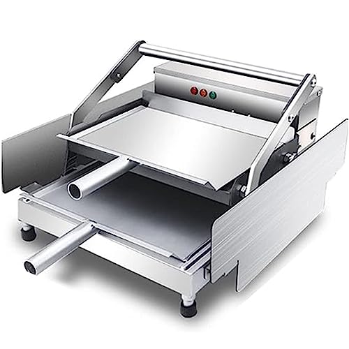 Automatic Hamburger Toaster, Double-Layer Toaster Heating Hamburger Oven, Hamburger Shop Machinery Equipment, 0-3 Minutes Timer, 50-300? Adjustable Temperature (Color : A)