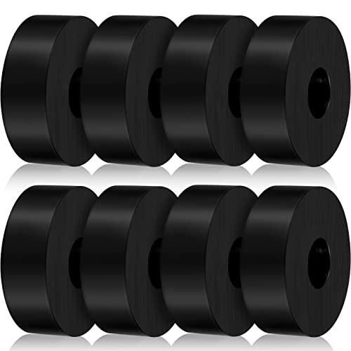 8 Pcs Vibration Isolation Washer Rubber Isolation Pads 1.5 Inch Od 0.5 Inch Id 0.5 Inch Rubber Washers Thick Anti Vibration Pads Rubber Bushings Mechanical Vibration Damping Pads Solid Rubber Isolator #TOP28