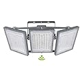 STASUN LED Flood Lights Outdoor, 600W 60000LM 6000K Dusk to Dawn Outdoor Lighting with Photocell Sensor, IP66 Waterproof, Floodlight for Parking Lot, Stadium, Arena, Commercial, Sport Court