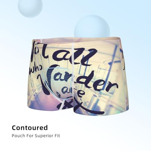 Boys' Cotton Boxer Brief Soft Underwear-Not All Those Who Wander Are Lost4