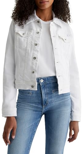 AG Adriano Goldschmied Women's Robyn Fitted Denim Jacket
