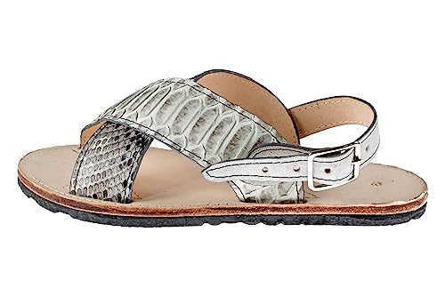 Men Exotic Sandals Genuine Python Leather Huaraches Piel Piton2