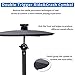 Coolmusic DD8 Electric Drum Set Electronic Kit with Mesh Head 8 Piece, Drum Throne, Sticks Headphone and Audio Cable Included, More Stable Iron Metal Support Set