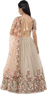 Ethvika fab Girls Traditional Net Lehenga Choli Set – Kids Ethnic Wear for Parties & Festivals