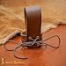 Lord of Battles Medieval Genuine Leather Axe Frog | Axe Holster with Belt Loop | Waist Holder for Axes, Tools (Celtic - Brown)
