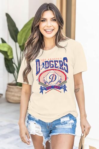 Baseball Shirt for Women Baseball Mom Tshirt Baseball Fan Shirts Baseball Season Game Day Short Sleeve Tee Top4