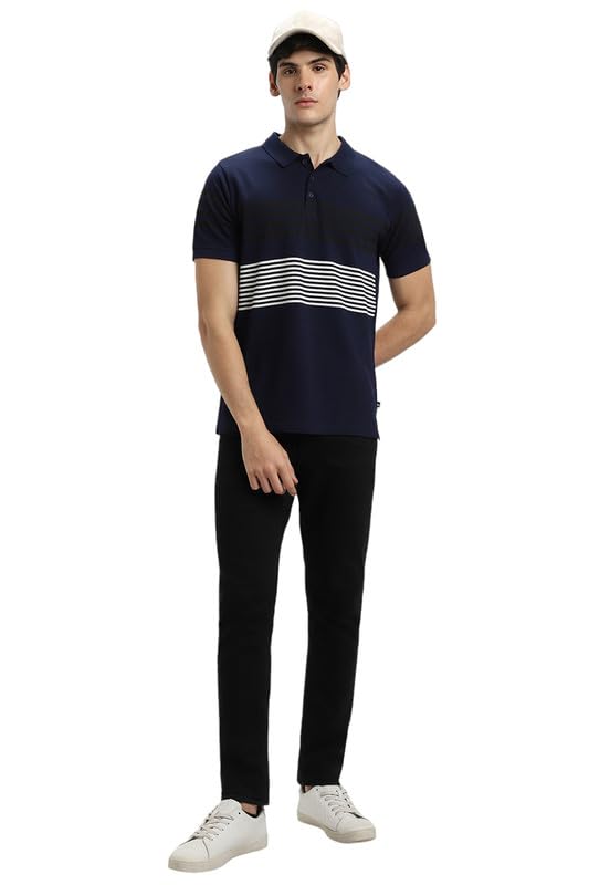 Image of Dennis Lingo Men Cotton Slim Fit Polo Half Sleeve T-Shirt