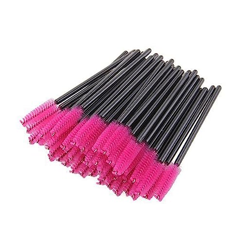 PartyKindom Professional Disposable Mascara Wands 100pcs Eyelash Makeup Brush Kit Easy to Use Lash Mascara Applicator
