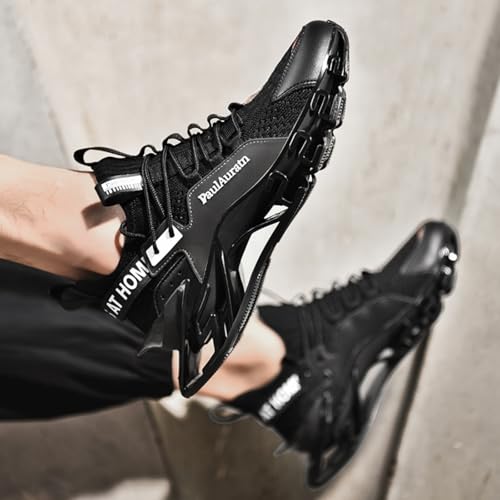 Men's Big - Size Blade - Style Running Shoes. Mesh Upper for Breathability, Shock - Absorbing Design, Lightweight and Trendy, Ideal for Spring and Summer Sports. 5