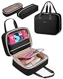 Fasrom Discreet Bag for Toys, Private Toy Storage Bag with Lockable Zipper and Detachable Pouches, Travel Toy Box Organizer for Adult Men and Women, Black (Bag Only, Patent Design)