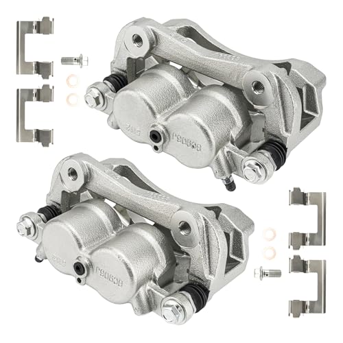 Image of PHILTOP Front Brake Caliper Compatible with 2008-2023 TITAN, 2006-2023 Armada, 2014-2023 QX80, 2007-2013 QX56, 19-B3338, 19-B3339