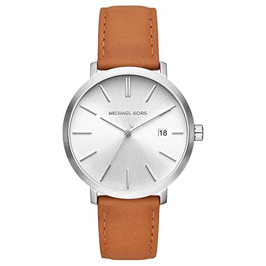 Michael Kors herr analog kvartsklocka rem Men's Standard Brun
