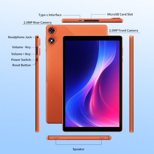 Image of Android 16 Tablet 10.1 inch HD IPS Display 32GB1T Expand Touchscreen Tablets PC