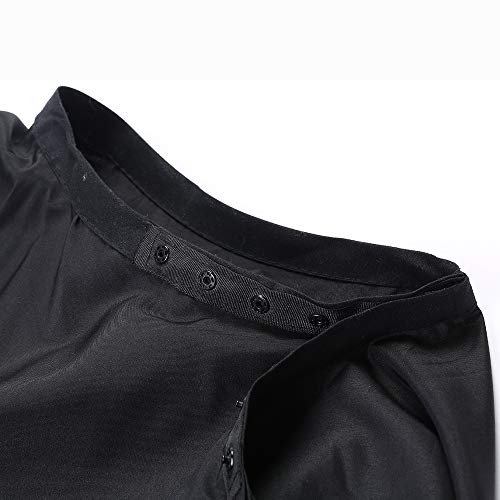 image for Borogo Professional Hair Cutting Cape with Neck Duster Brush, Salon Ba