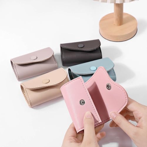 Organizador para brocas de manicura con 16 agujeros color rosa miniatura 4