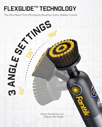 Fanttik Flip G10 Nano HomeCare Electric Spin Scrubber - image 4