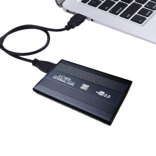 Case Para HD Externo SATA 2.5 USB 2.0 Gaveta De Alumínio Para Notebook Adaptador Portátil Com Cabo E