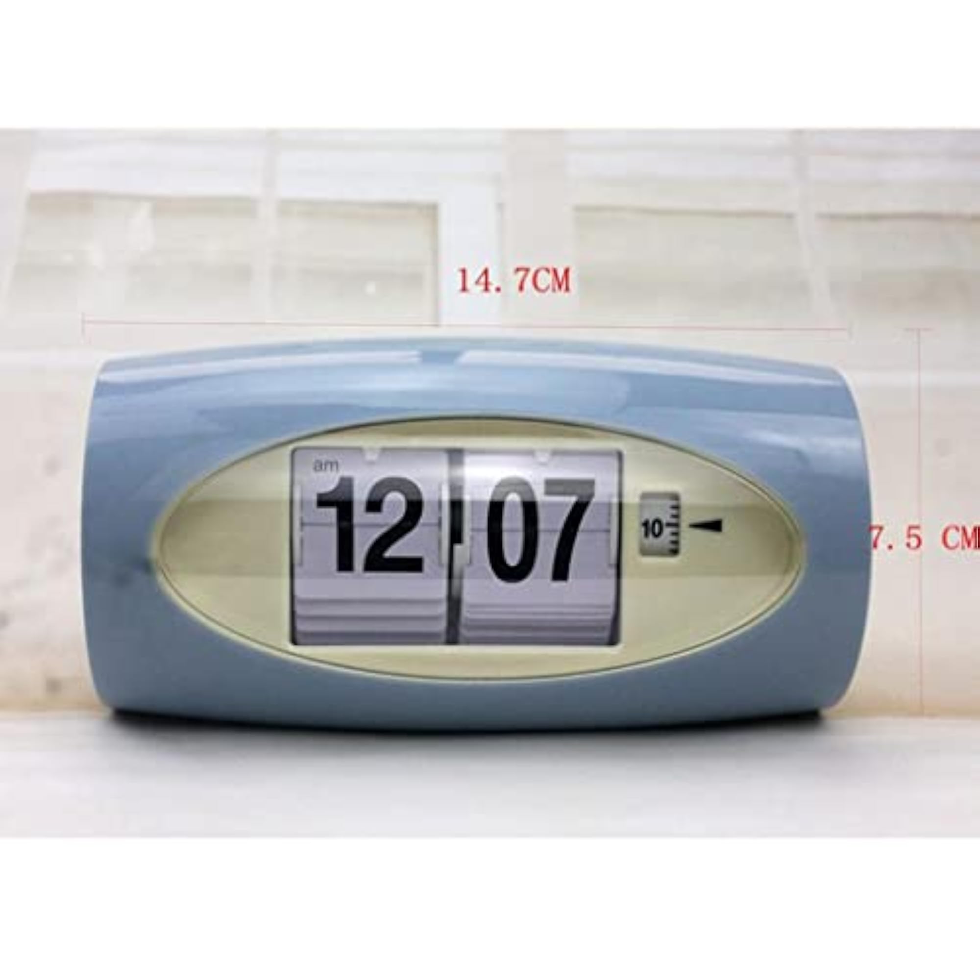 Digital Table Clock with Auto Flip Feature