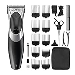 Wahl Clip ‘N Rinse Cord/Cordless Hair Clipper, Rechargeable Clipper, Hair Clippers for Men, Male Grooming Set, Corded, Cordless, Washable Head, Home Hair Cutting