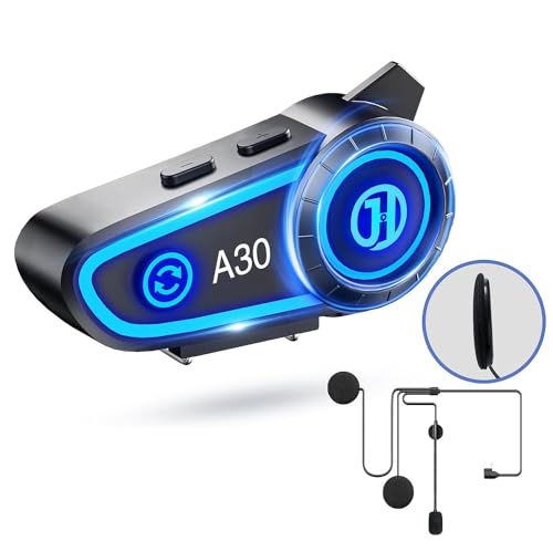 Kit Main Libre Moto, Casque Bluetooth, Intercom Moto, Accessoire pour