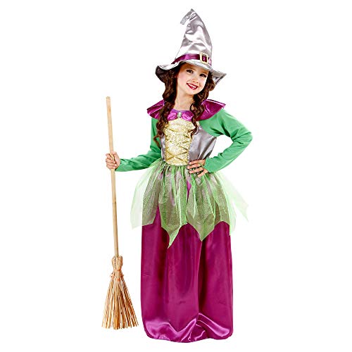 Widmann- Streghe Costume per Bambini, Multicolore