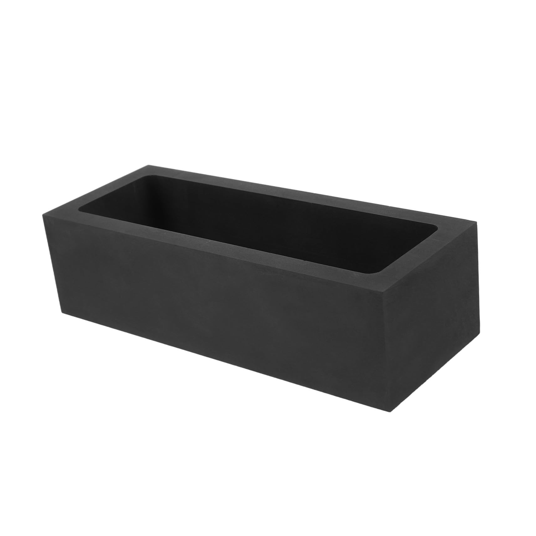 Graphit Barrenform für Metallschmelze 5kg, Schwarz