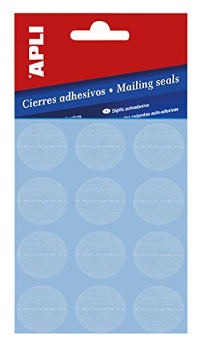 APLI 10694 Sac Étiquettes Fermetures (Lot de 10)