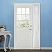 RHF Sidelight panel curtains - 30W by 72L Inches - Side lights front door curtain -White 3072