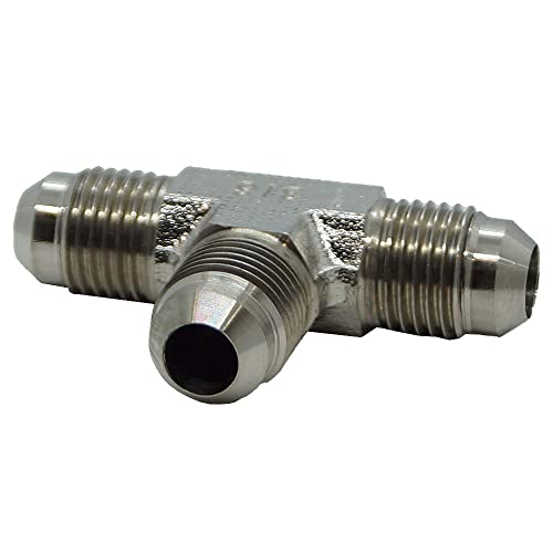 Image of RFS Stainless Steel JIC Flared Tube Fitting, Tee, 1 /2 inch Tube OD JIC Male
