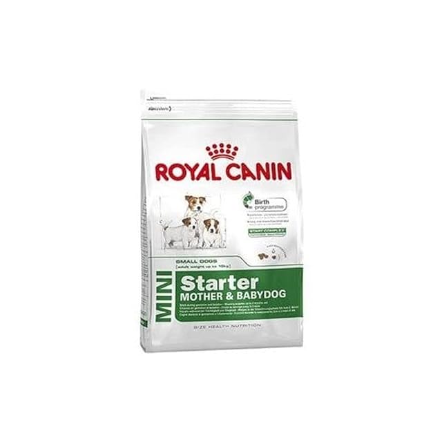 Royal Canin - Pienso para hembras gestantes, lactantes y cachorros Mini Royal Canin Starter Mother & Babydog