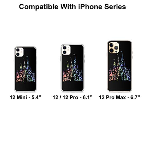 Happiest Castle On Earth Rainbow Explosion Phone Case Compatible With Iphone 14 13 12 11 X Xs Xr 8 7 6 6S Plus Pro Max Galaxy Note S9 S10 S20 Ultra Plus #TOP1