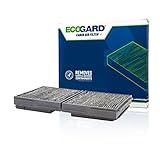 ECOGARD XC25450C Premium Cabin Air Filter with Activated Carbon Odor Eliminator Fits Lexus ES300