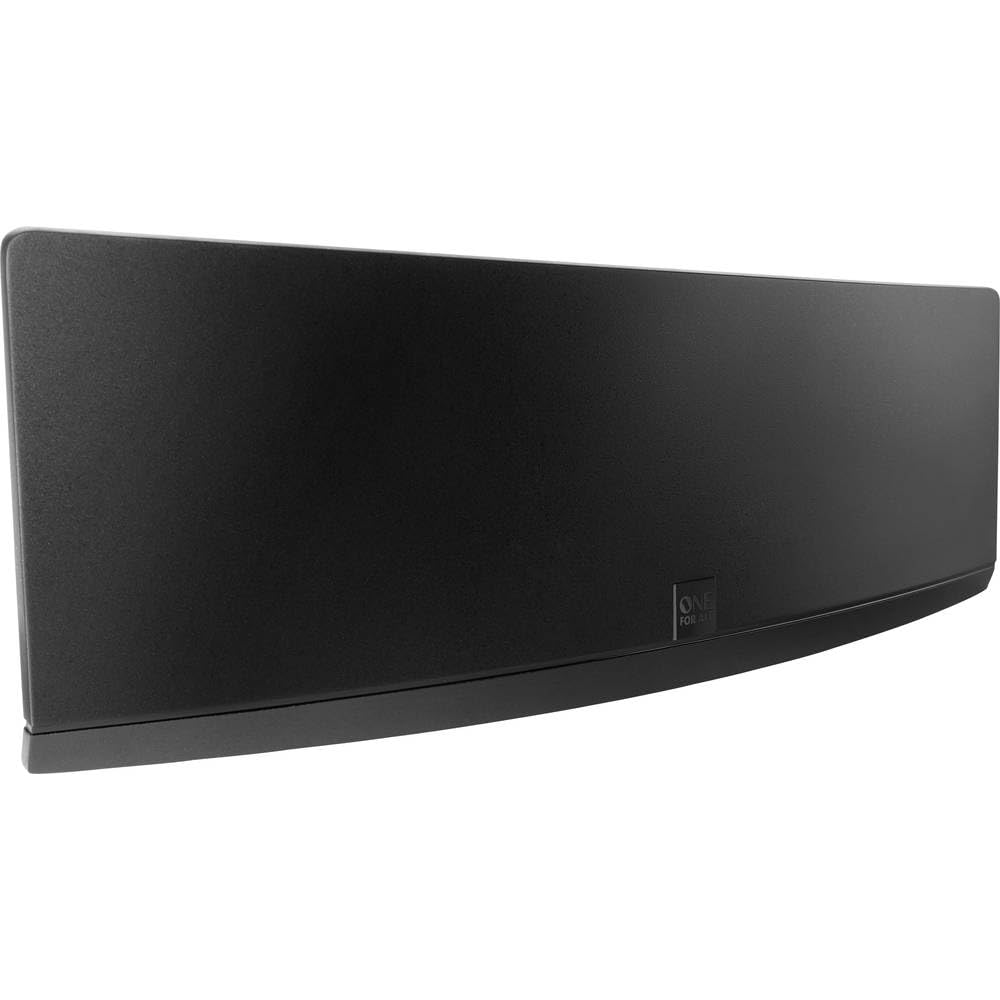 One For All SV 9430-5G Passive DVB-T/T2-Flachantenna Innenbereich black
