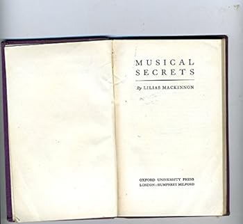 Hardcover Musical secrets, Book