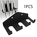 Menolana Barbell Storage, Fitness Barbell Vertical Hanging Rack Wall Mount Barbell Holder, Store 3 Bar, Strong and Sturdy