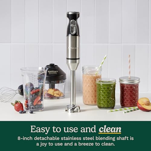Cuisinart CSB-179 Smart Stick Variable Speed Hand Blender, Stainless Steel image 4