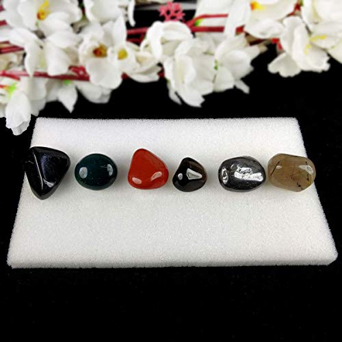 Image of Reiki Crystal Products Certified Natural Crystal Tumble Stone Kit | Multiple Crystal Stone Sets for Meditation, Reiki, Chakra & Spiritual Practices