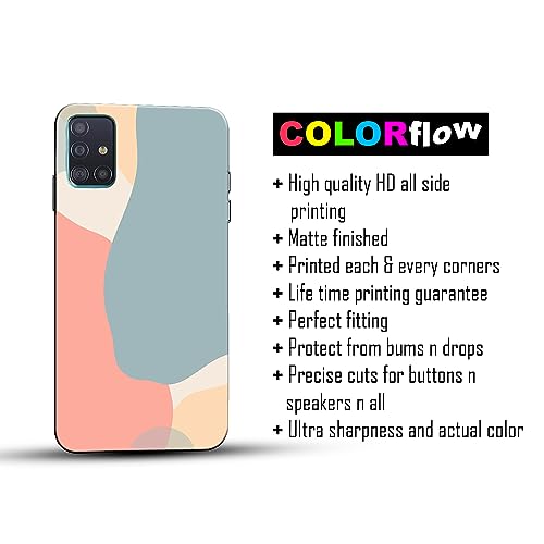 Image of COLORflow Back Cover Compatible with Samsung Galaxy A71 | Beautiful Stone Marble | Designer Printed Hard CASE Bumper Back Cover