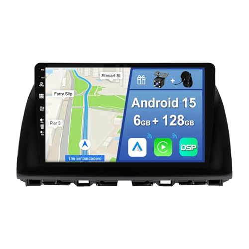 Navegador GPS para Mazda CX-5 que transforma tus viajes diarios con CarPlay y Android Auto