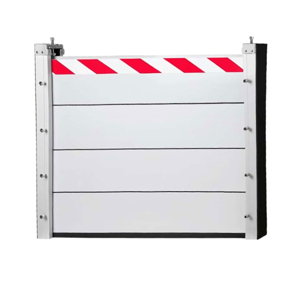 Barrera Anti Inundaciones Barrera Contra Inundaciones Garaje Barrera Contra Inundaciones Aluminio Trabajo Pesado Deflector de Protección Contra Inundaciones para Sótano/Puerta de Entrada HXQSL(5.9x4.6