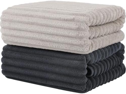 Luxury 2-Piece Quick-Dry Bath Towe...