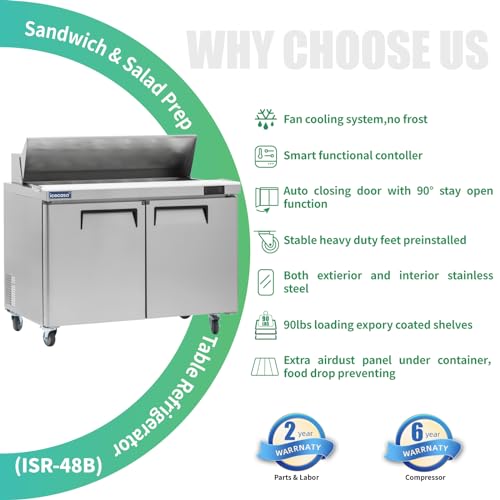 True commercial refrigerator reach-in