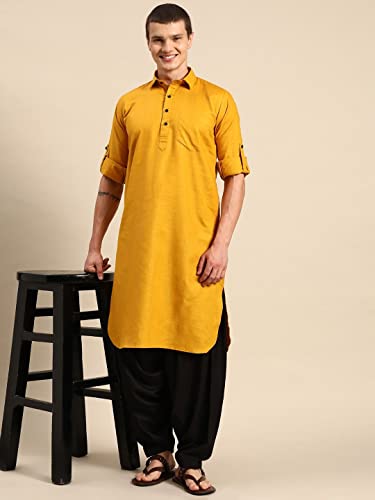 Image of Rajubhai Hargovindas Men's Premium Pathani Kurta
