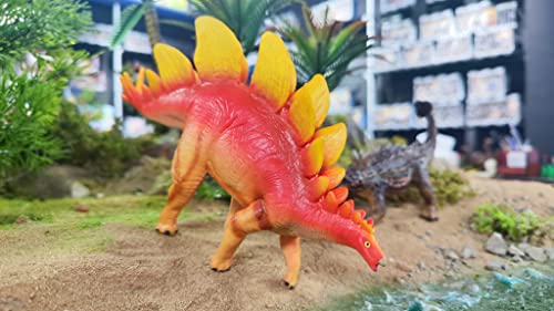 Zappi Co Childrens Stegosaurus Dinosaur Figure Toy (20cm Length) Realistic Detailed Dino Collection for Kids - Image 4