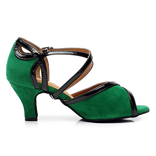 Chaussures de Danse Latine Femme HROYL QJW5017 à Talon Haut