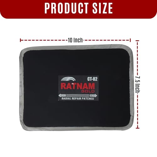 Image of Radial Tyre Repair Patch Box Quantity 5 Pcs (Patch No 82)