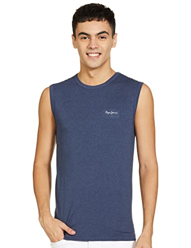 Image of Pepe Jeans Men's Cotton Regular Fit Vest