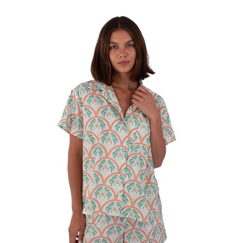 Hurley Women's Shirt chemise été fluide vêtement plage femme