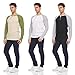 DARESAY 3 Pack: Thermal Shirts for Men - Henley & Crew Long Sleeve Shirts